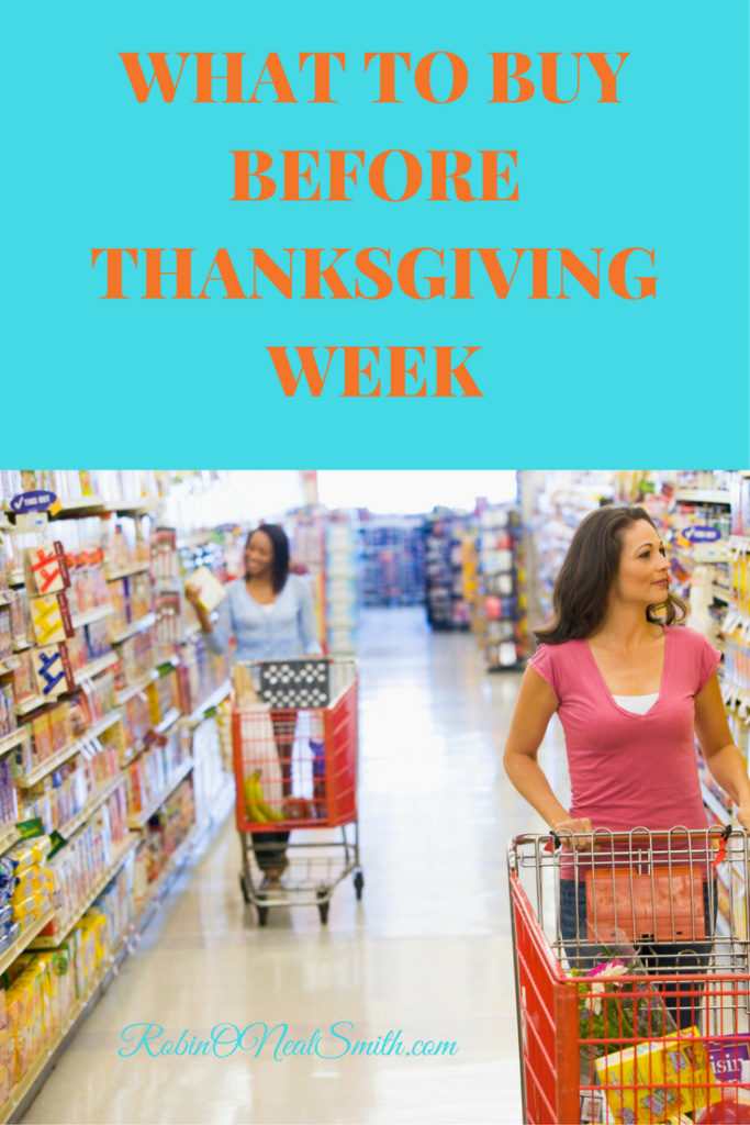 What to Buy before thanksgiving