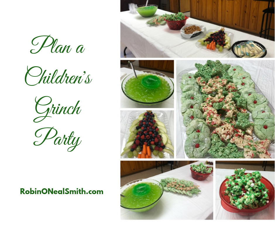 Plan a Children s Grinch Party Robin O Neal Smith