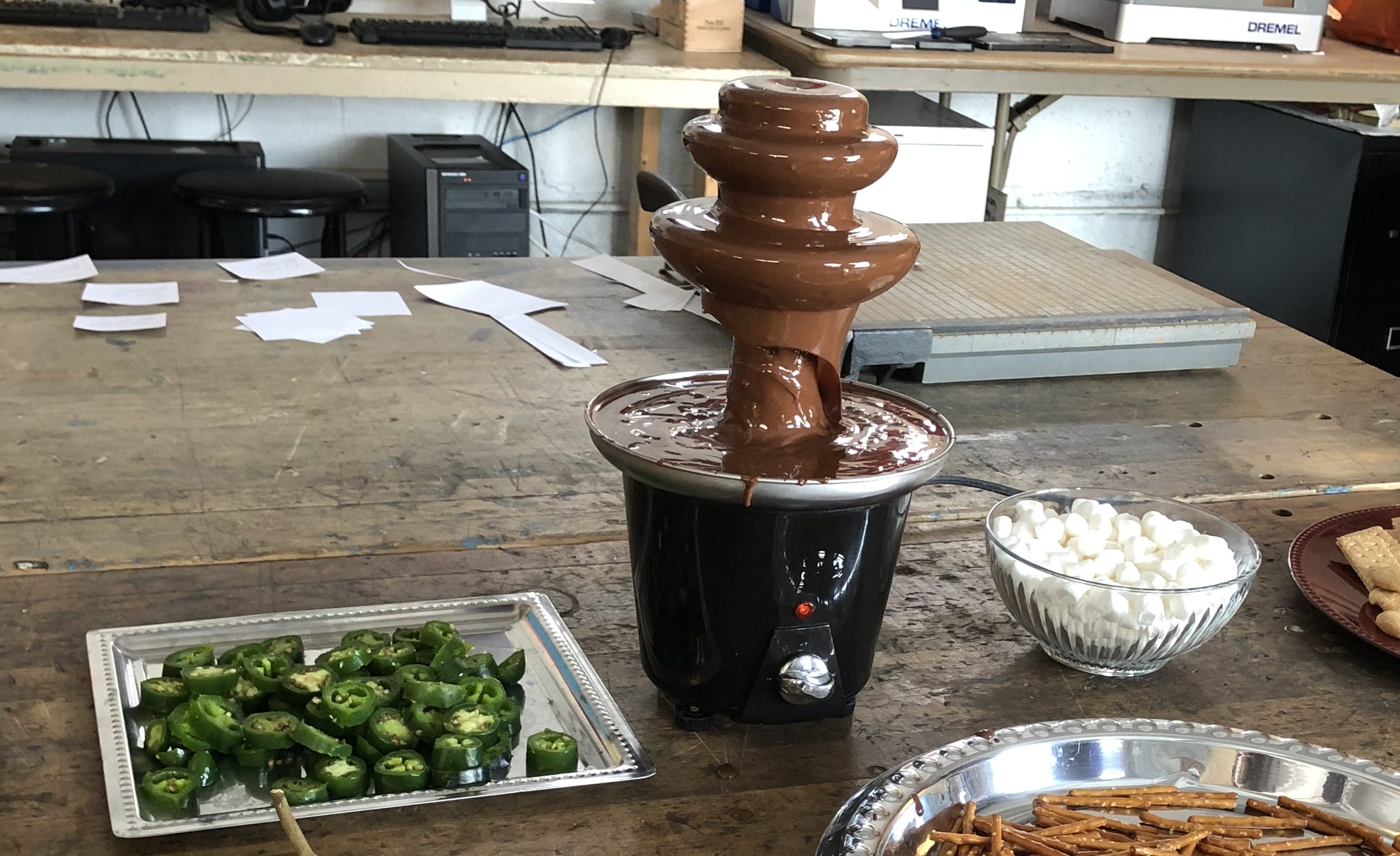 Chocolate Walk - peppers